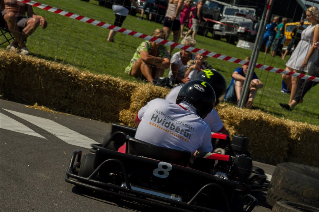 De lokale virksomheder dystede om sejren i Struer Kart Grand Prix
(Foto: Struer Racing Festival)